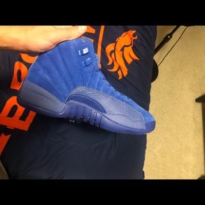 Jordan 12s royal blue